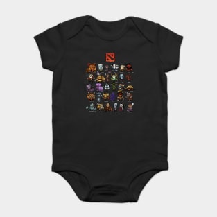 dota 2 heroes Baby Bodysuit